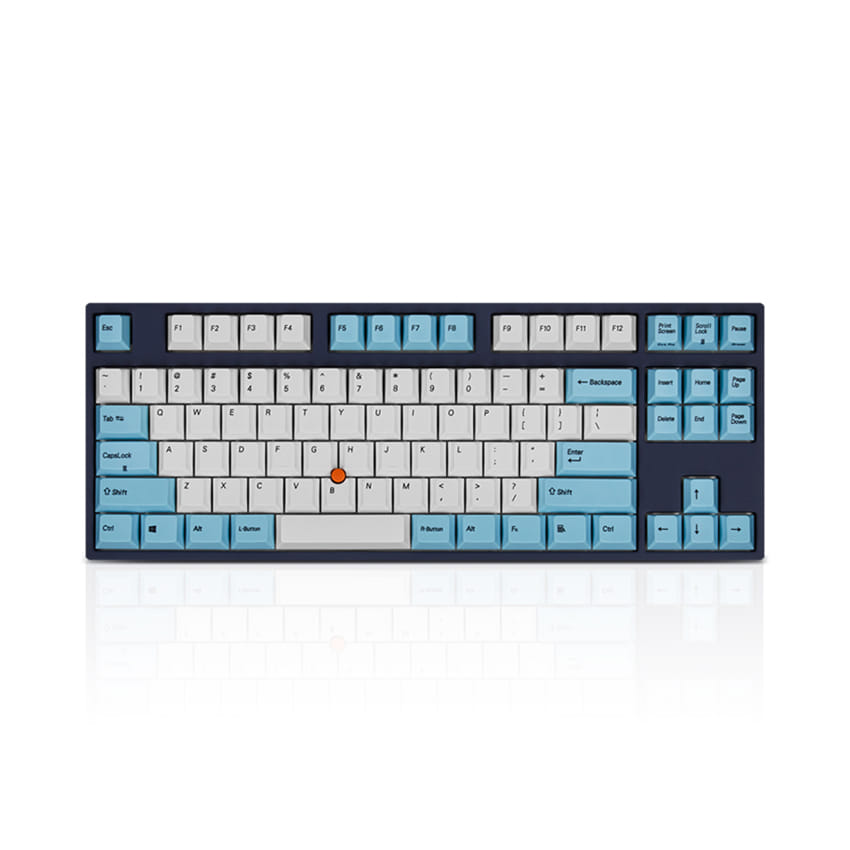 Bàn phím cơ Leopold FC750R SP Brown switch (White Skyblue) 1